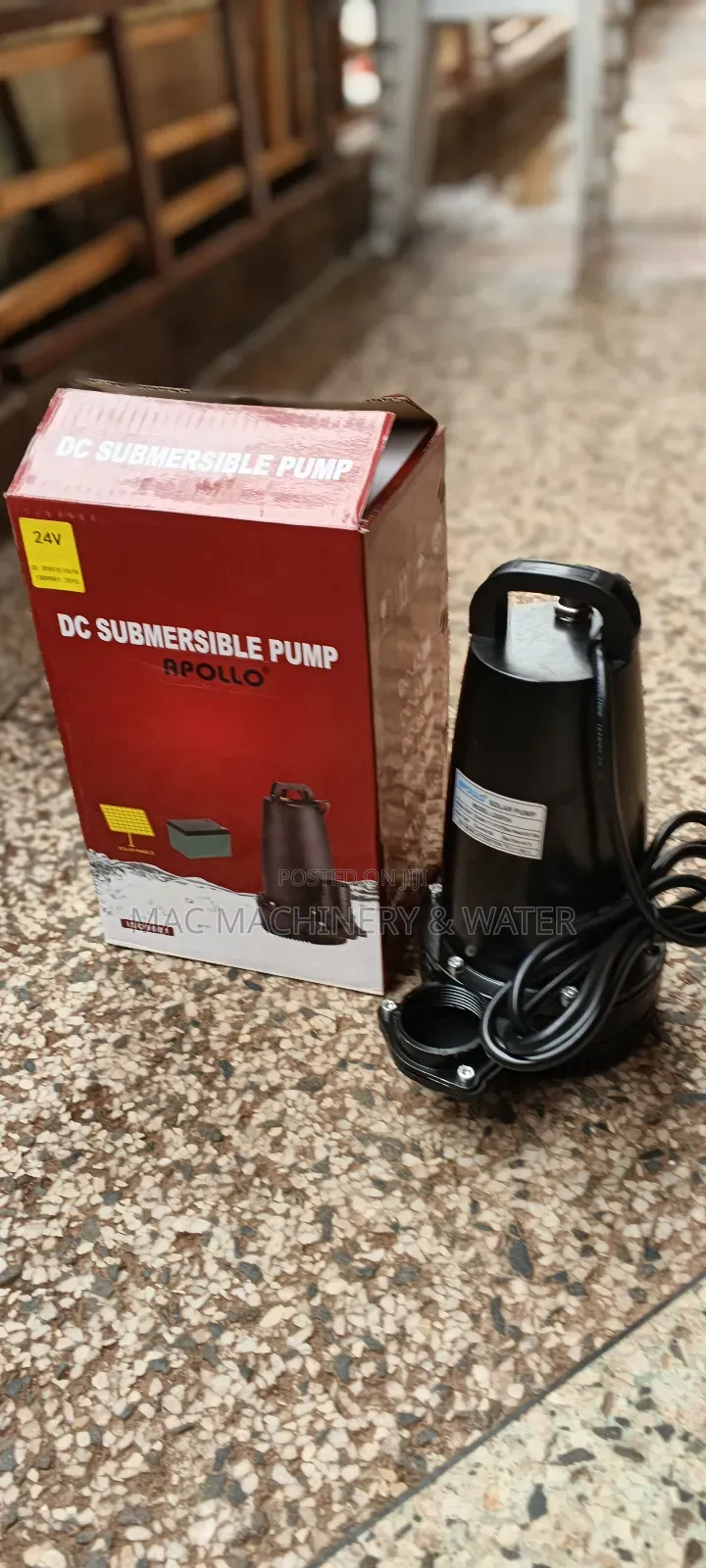 Dc Solar Submersible/ Fountain Pump 12meters