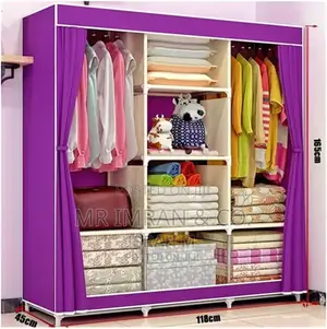 Tc Metallic Portable Wardrobe
