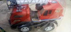 Plastic Toy Fire Truck, Often Marketed as a "Super 3000 Max" Model.