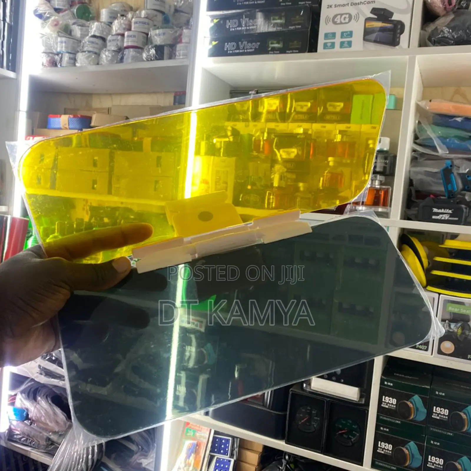 Day/Night Polarized Clip on Sun Visor Extender for All Cars