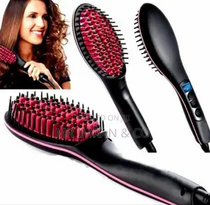 Simply Straight 2in1 Ceramic Hair Straightening Brush