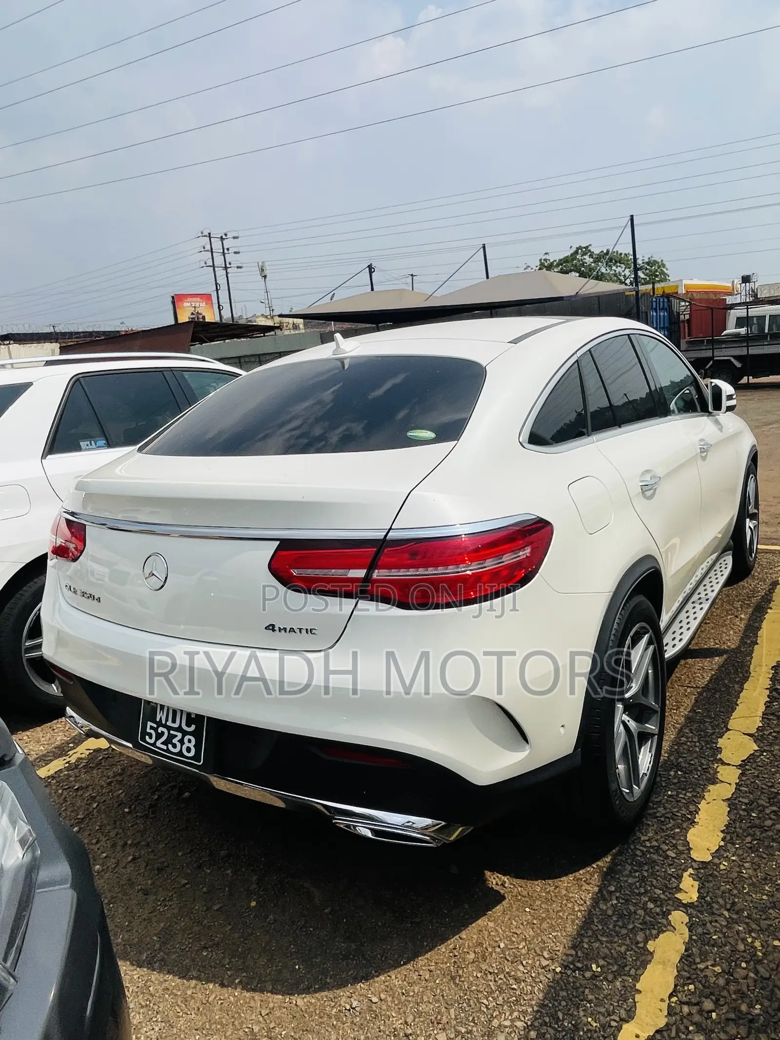 Mercedes-Benz GLE-Class GLE 350d 4MATIC 2017 White