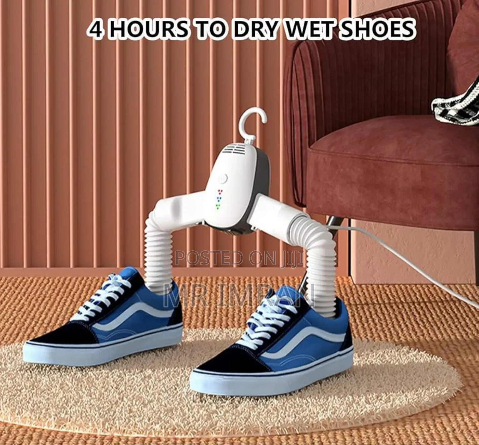 Portable Electric Clothes and Shoe Dryer Hanger