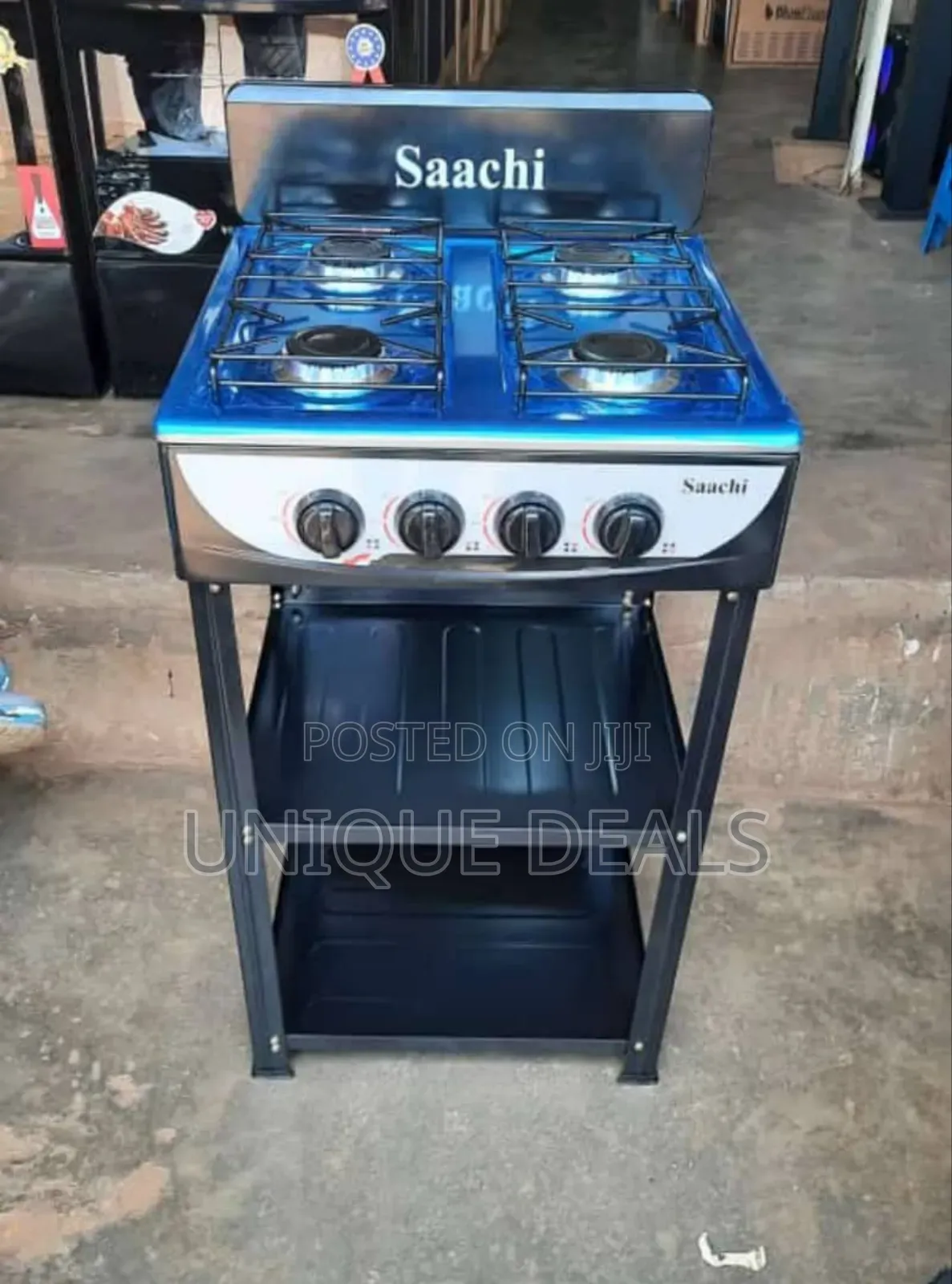 4 Burner Gas Stove Portable Outdoor Stove