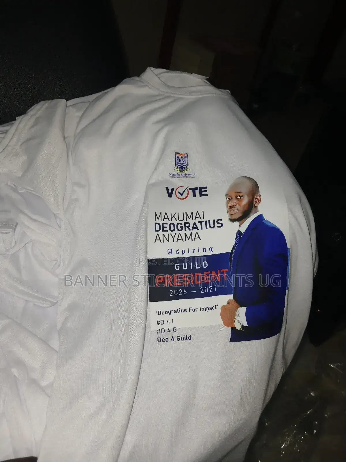 Branding on T-Shirts