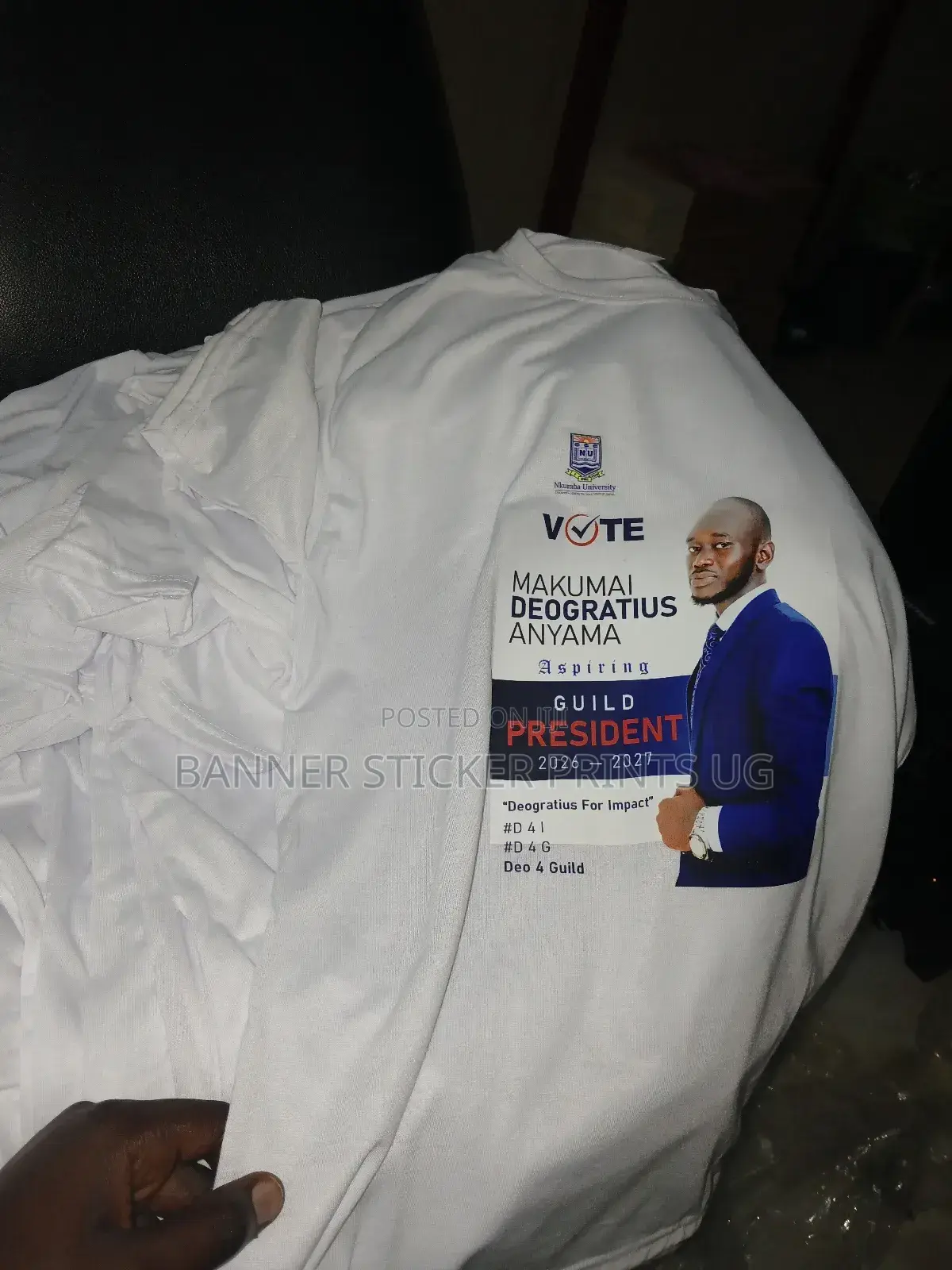 Branding on T-Shirts