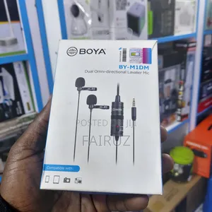 Boya M1dm Dual Omni Directional Lavalier Mic