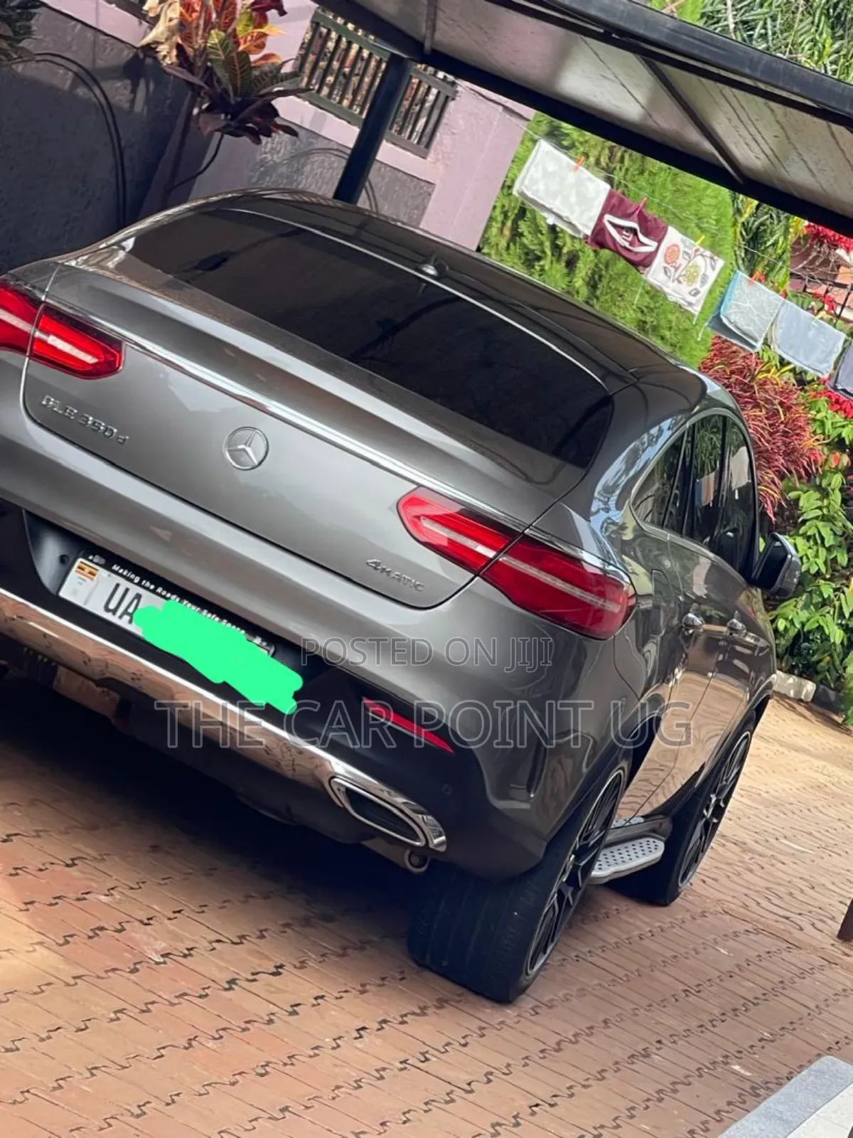 Mercedes-Benz GLE-Class GLE 350d 4MATIC 2017 Gray