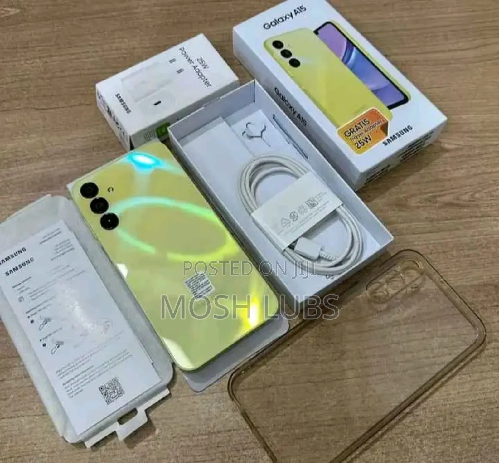 New Samsung Galaxy A15 5G 256 GB Gold