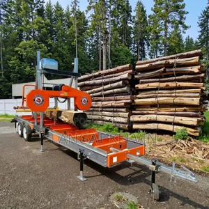 Industrial Portable Band Sawmill – Wood Cutting Machine