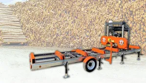 Original Industrial Portable Band Sawmill – Wood Cutting Machine