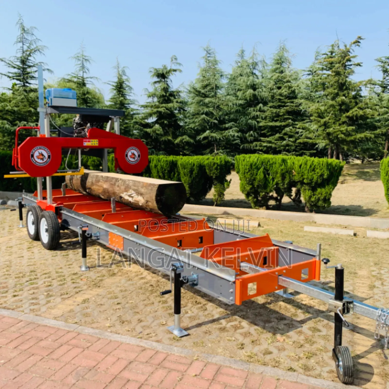 Industrial Portable Band Sawmill – Wood Mizer Machine