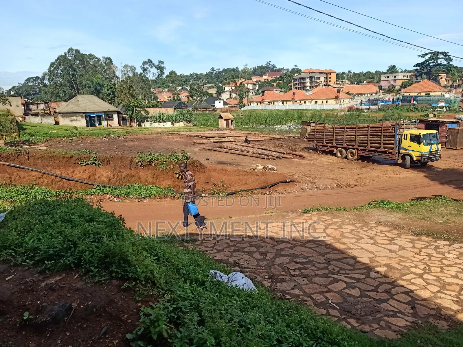 Land For Rent In Kyengera On Main Road.
