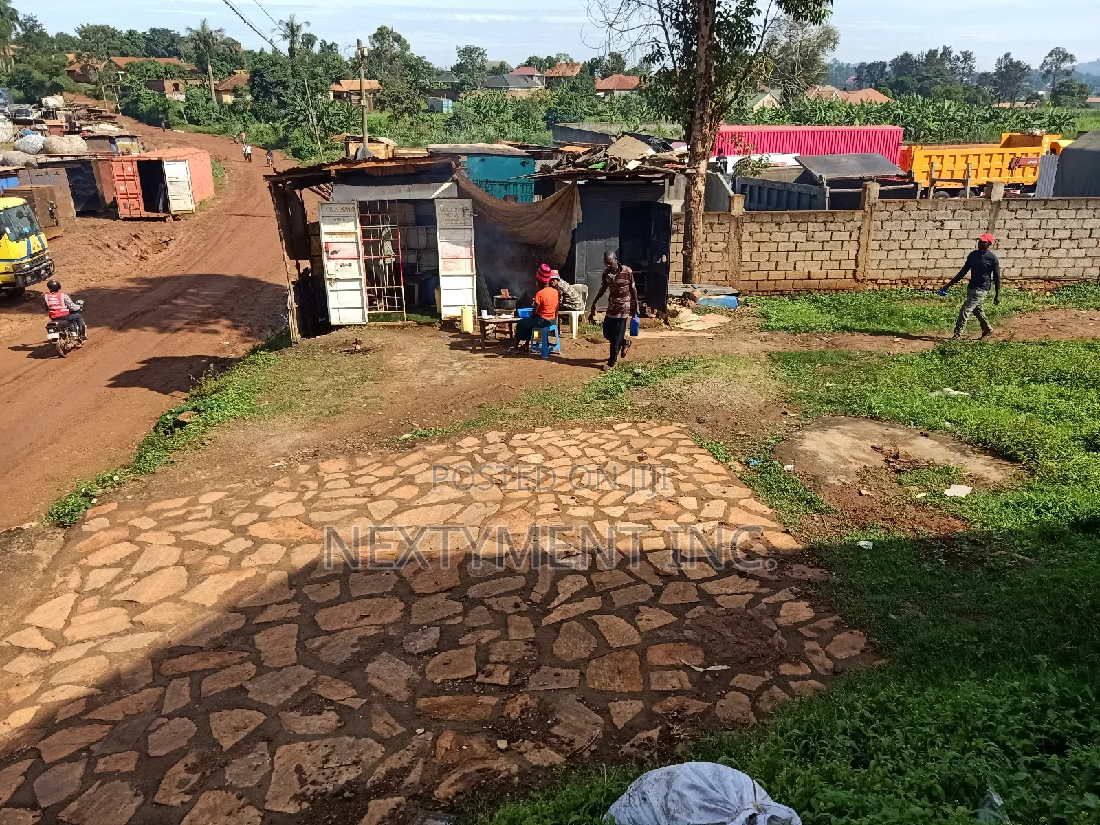 Land For Rent In Kyengera On Main Road.