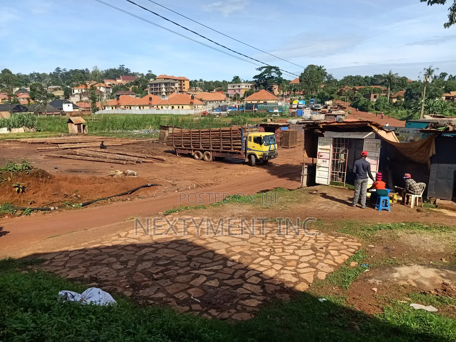 Land For Rent In Kyengera On Main Road.