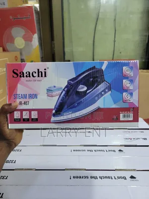 Saachi Steam Iron Nl-Ir-407 – Powerful Steam Fast Heating for Clothes