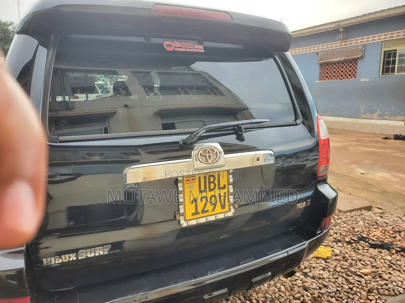Toyota Hilux Surf 2009 Black