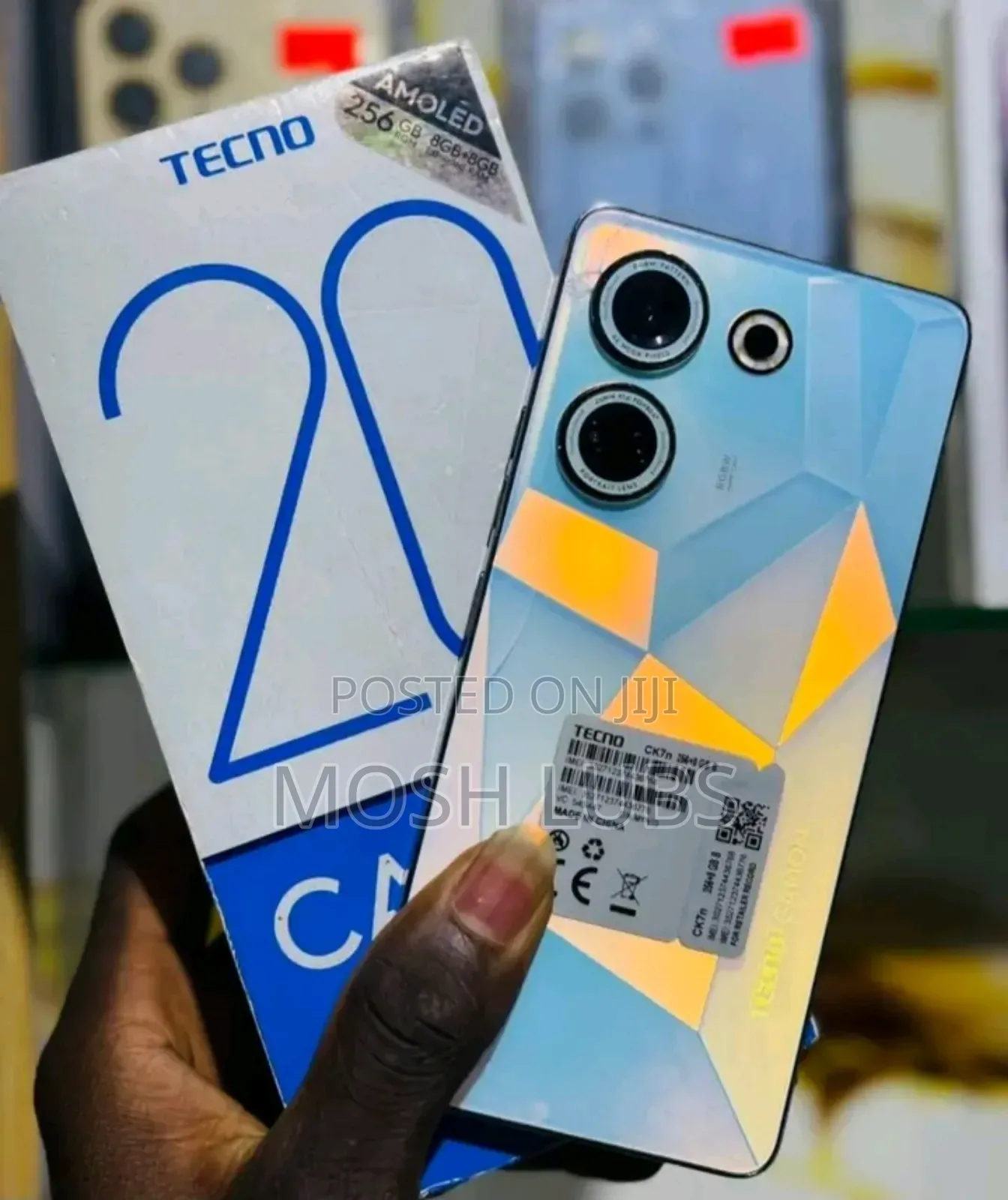 New Tecno Camon 20 Pro 5G 256 GB Gray