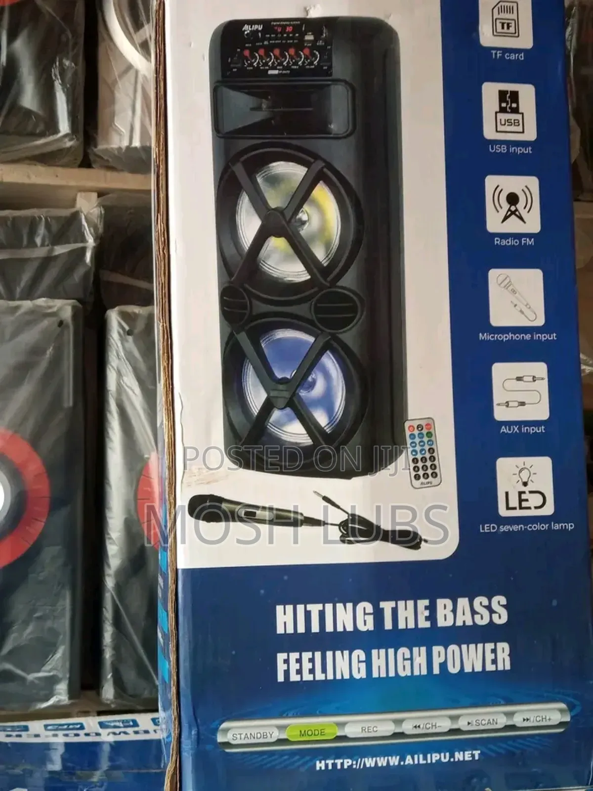 Sp-3347d Rechargeable Speaker