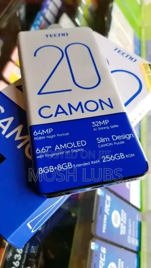 New Tecno Camon 20 Pro 5G 256 GB Blue