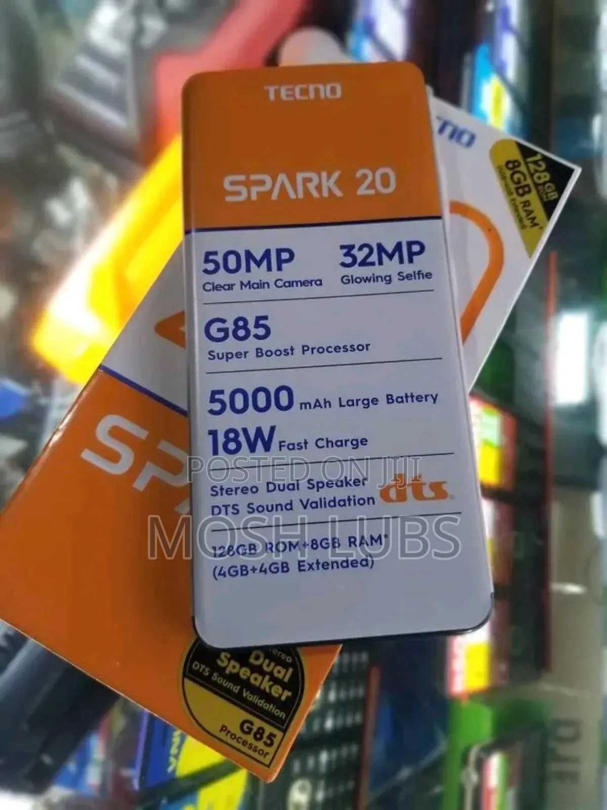 New Tecno Spark 20 256 GB Black