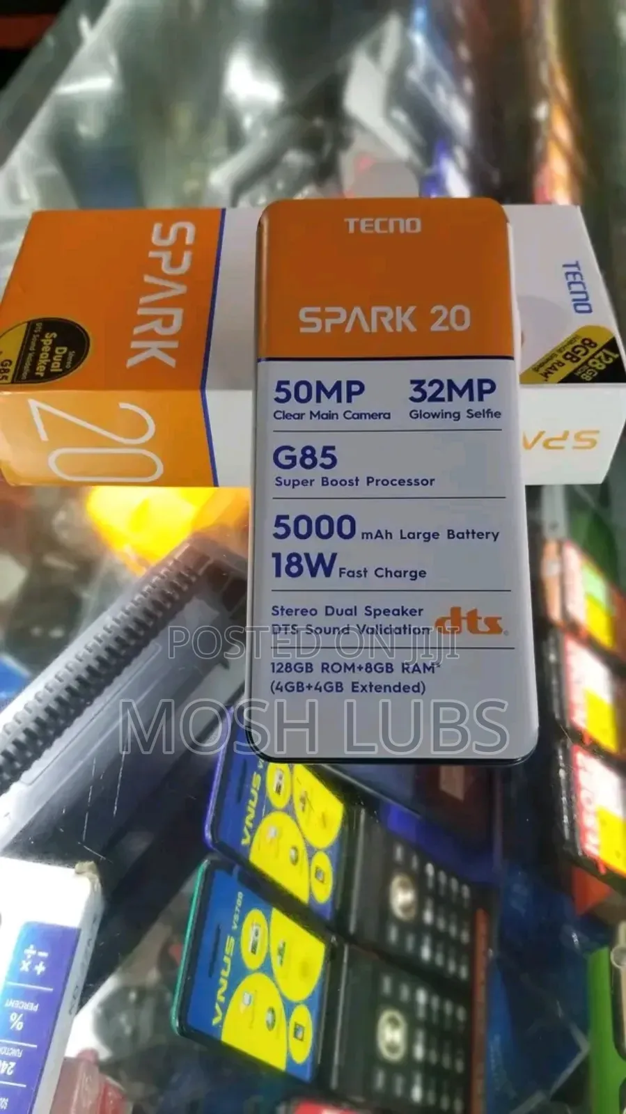New Tecno Spark 20 256 GB Black