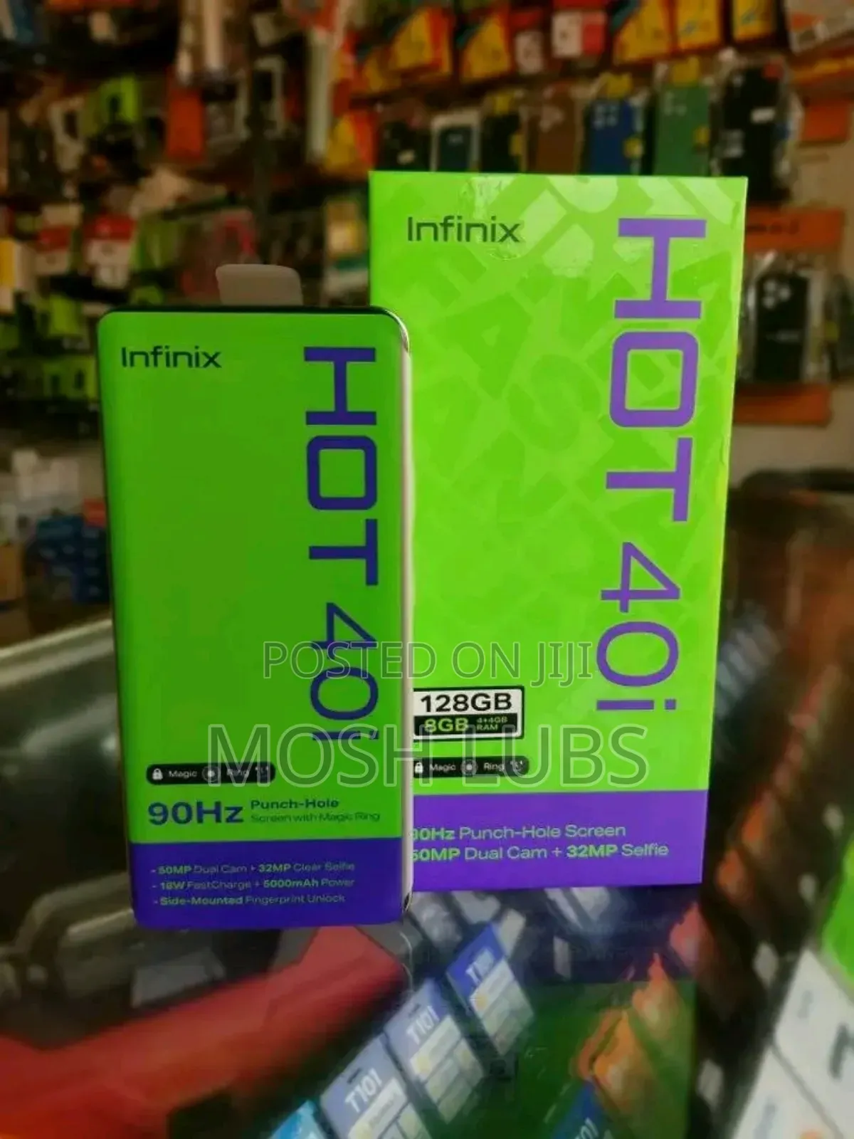 New Infinix Hot 40i 128 GB Gold