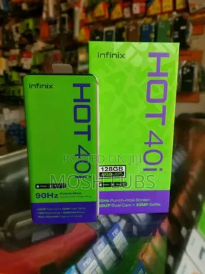 New Infinix Hot 40i 128 GB Gold
