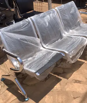 Metallic Waiting Seat