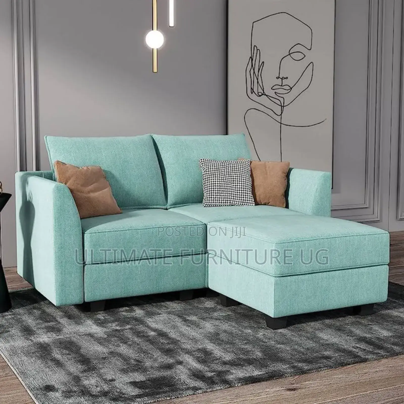 Mini L Sofa in Small Spaces