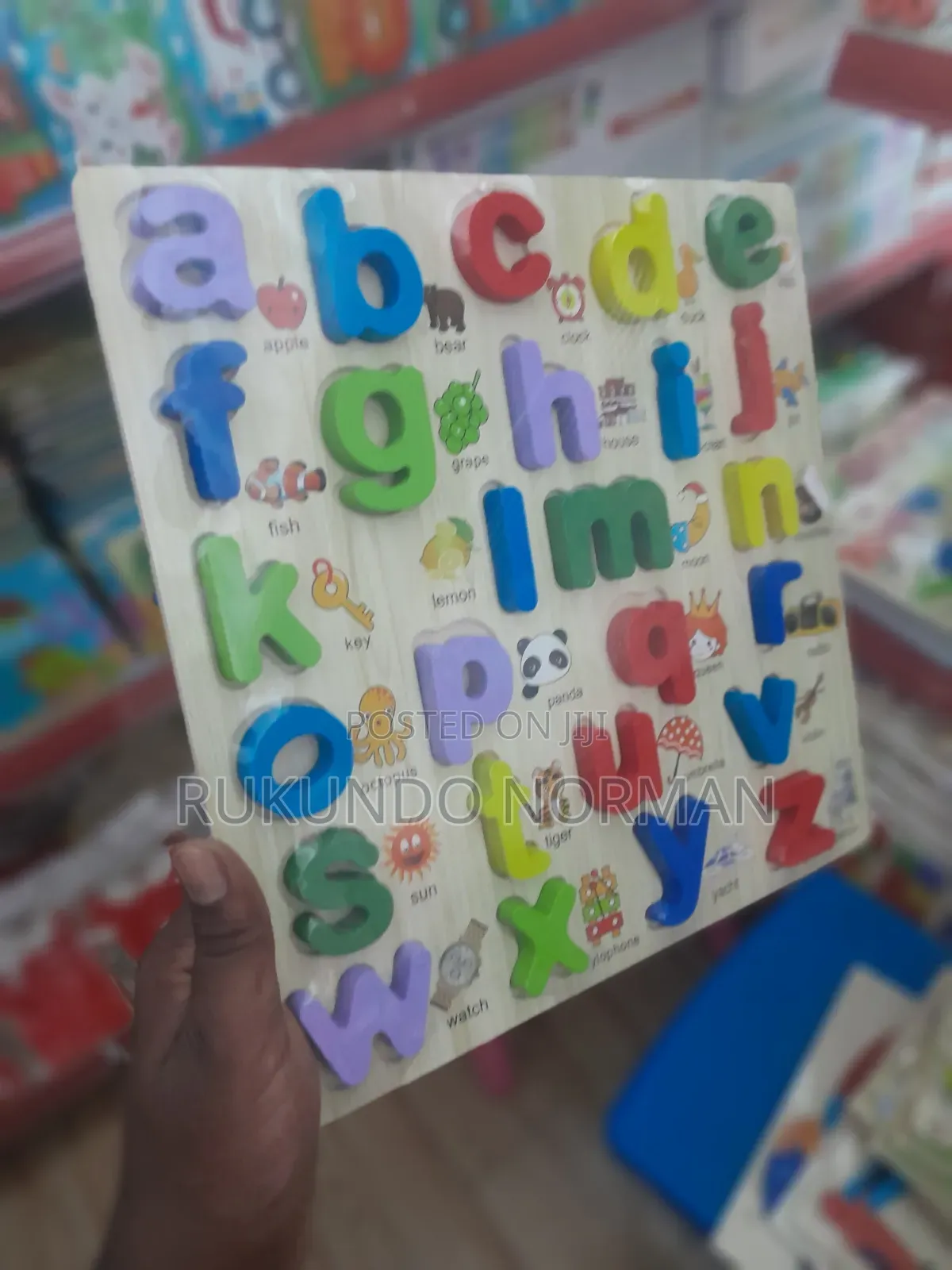 Wooden Letters