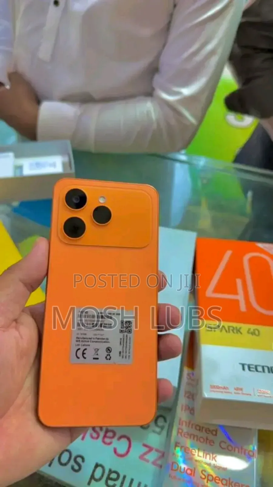 New Tecno Spark 40 256 GB Orange