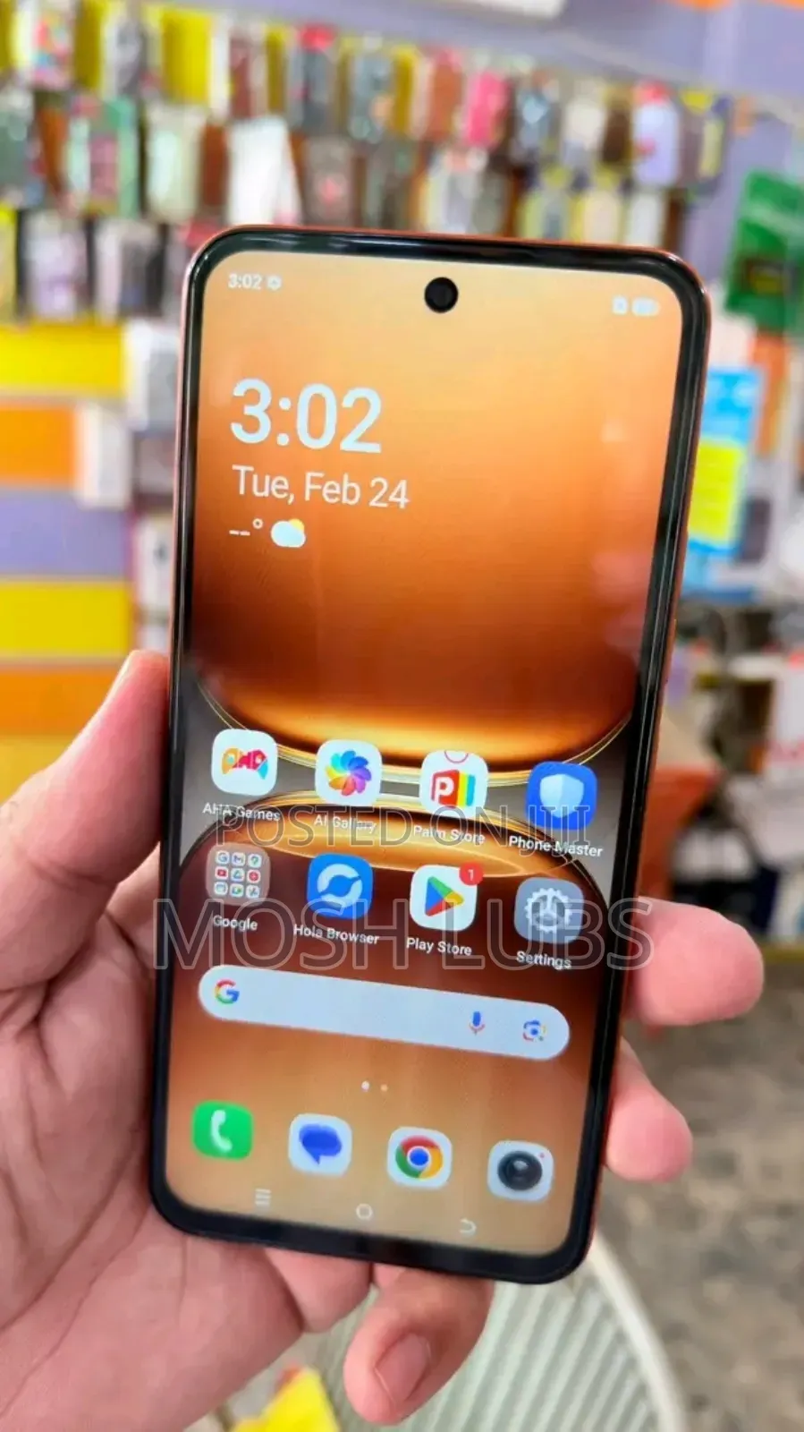 New Tecno Spark 40 256 GB Orange