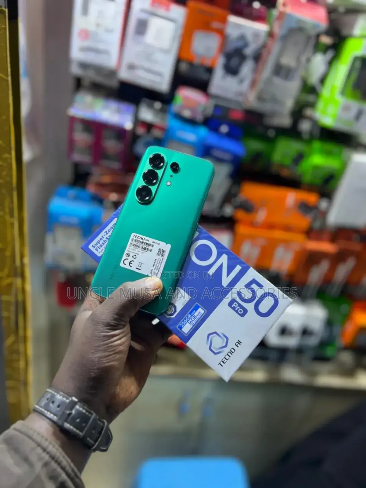 New Tecno Camon 50 Pro 256 GB Green