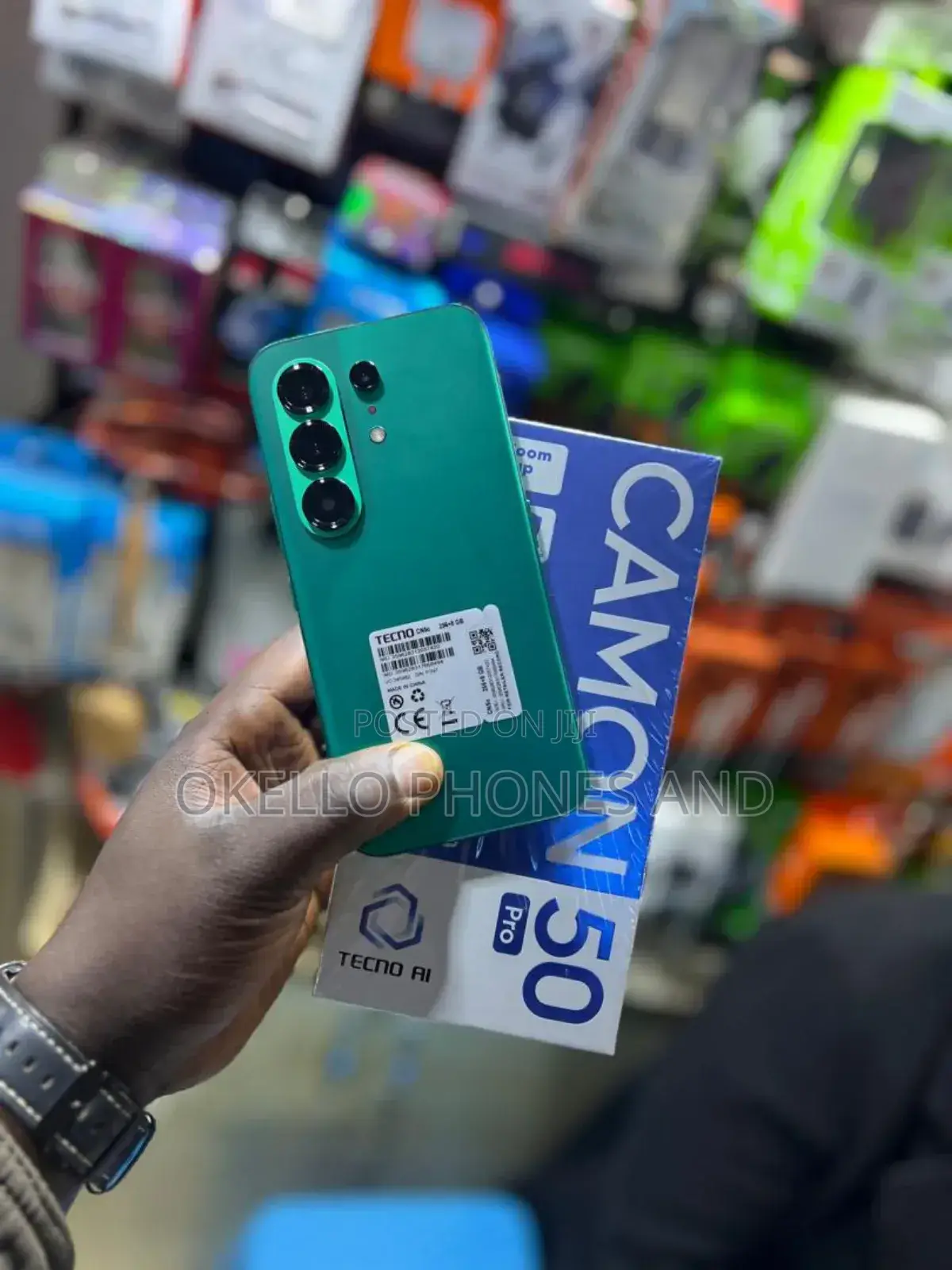New Tecno Camon 50 Pro 256 GB Green