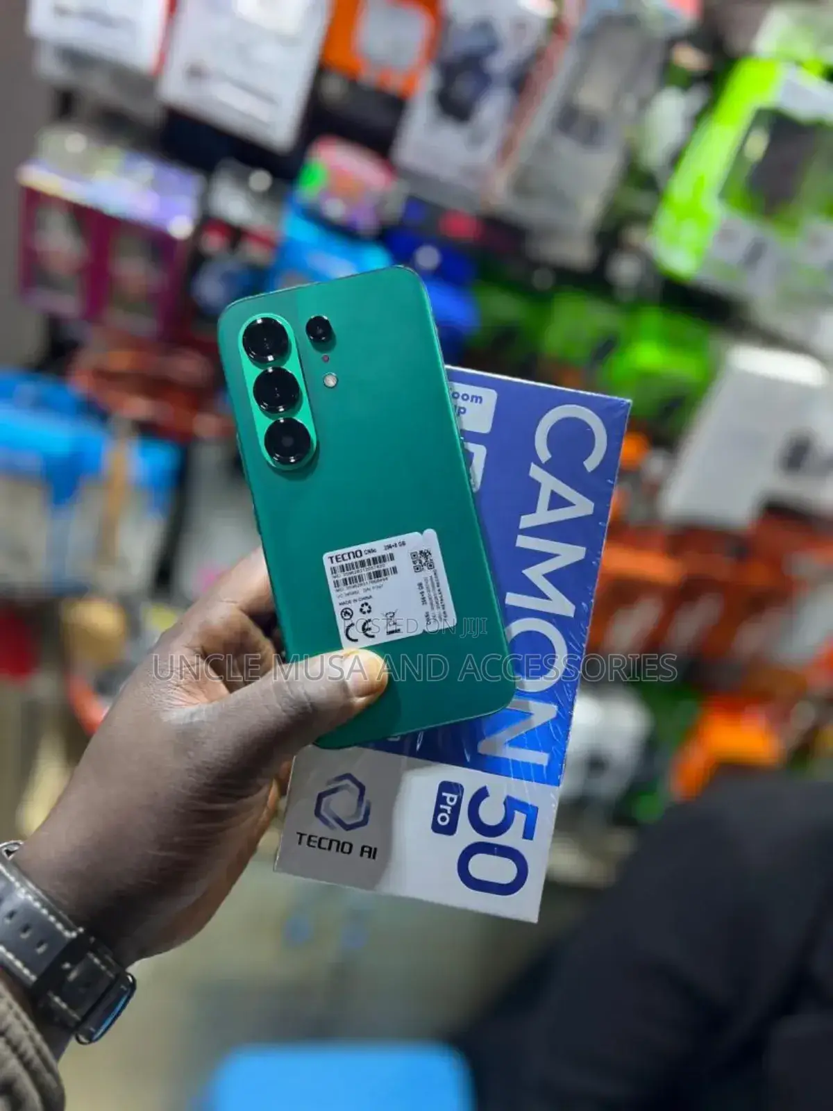 New Tecno Camon 50 Pro 256 GB Green
