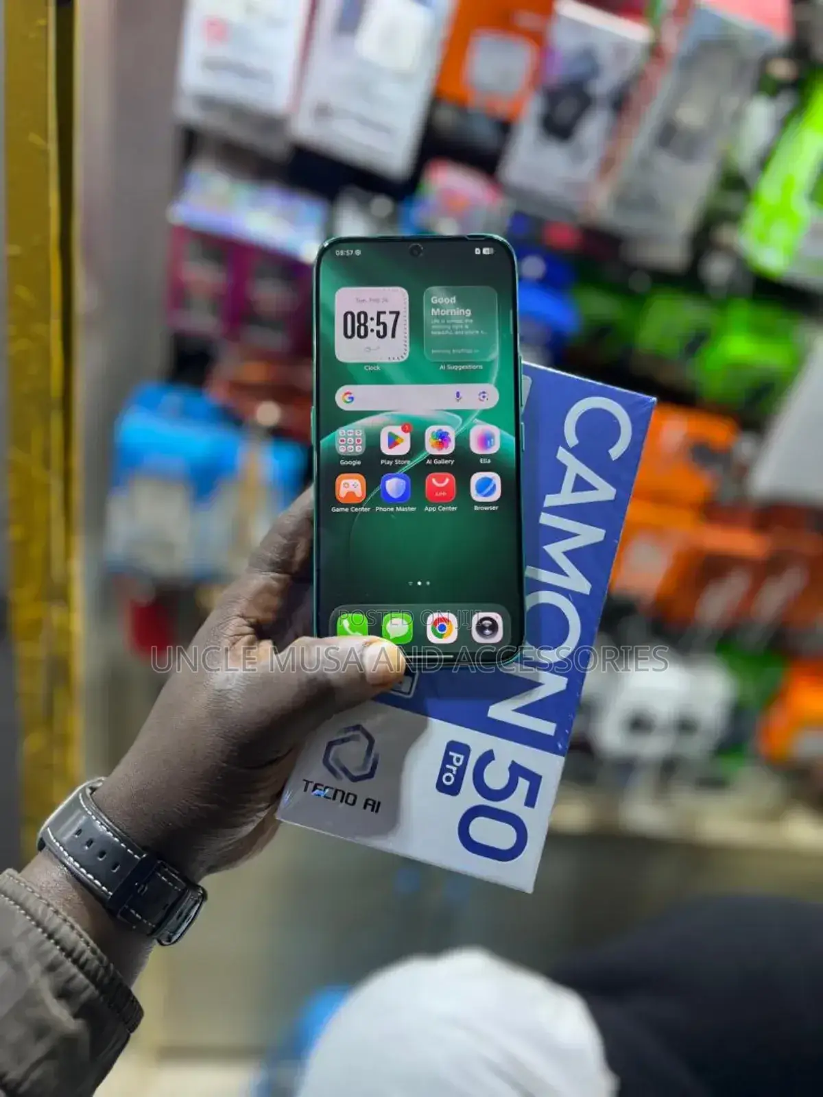 New Tecno Camon 50 Pro 256 GB Green