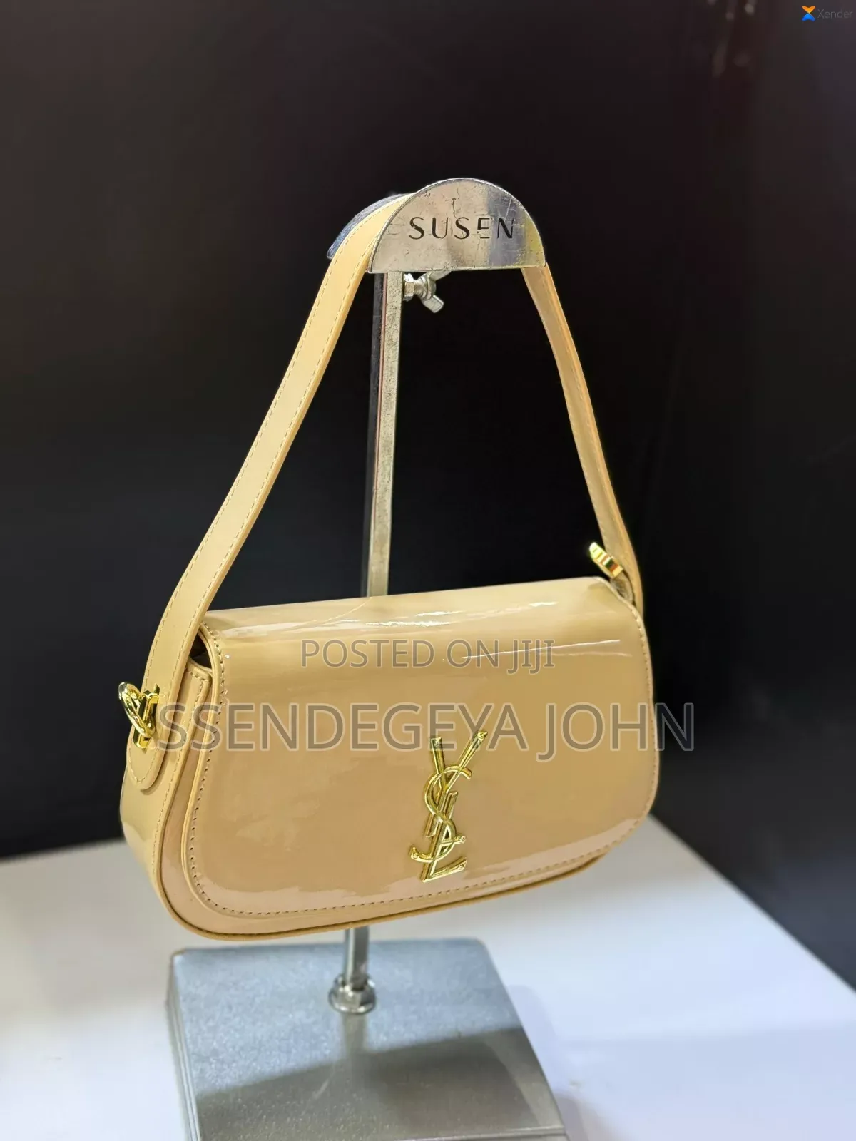 Saint Laurent Voltaire Mini Shoulder Bag in Patent Leather