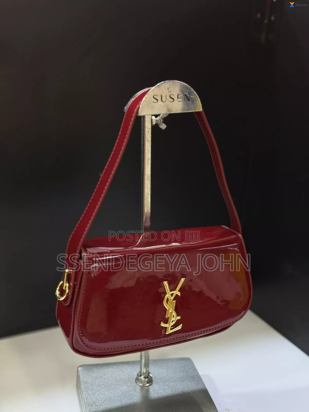 Saint Laurent Voltaire Mini Shoulder Bag in Patent Leather