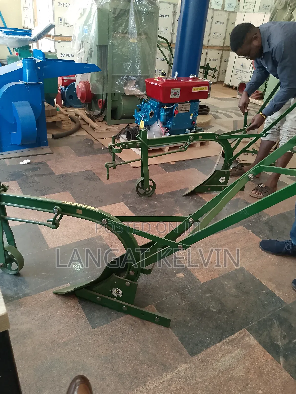 Good Quality Golden Maize Ox Plough – Strong Durable