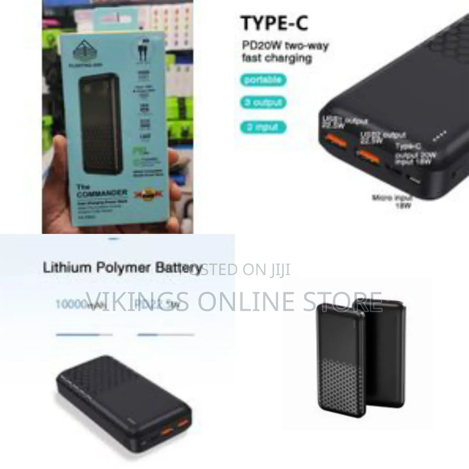 Floating Ark 22.5w Power Bank 10000mah Portable Fast Charging