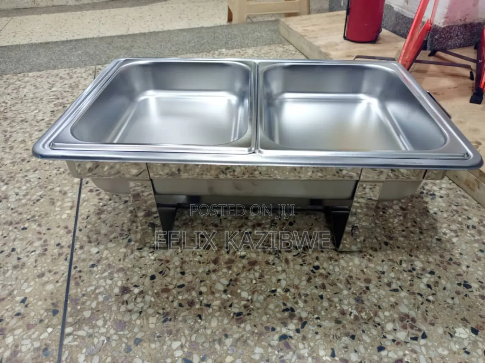Stainless Steel Chafing Dish Set Double.