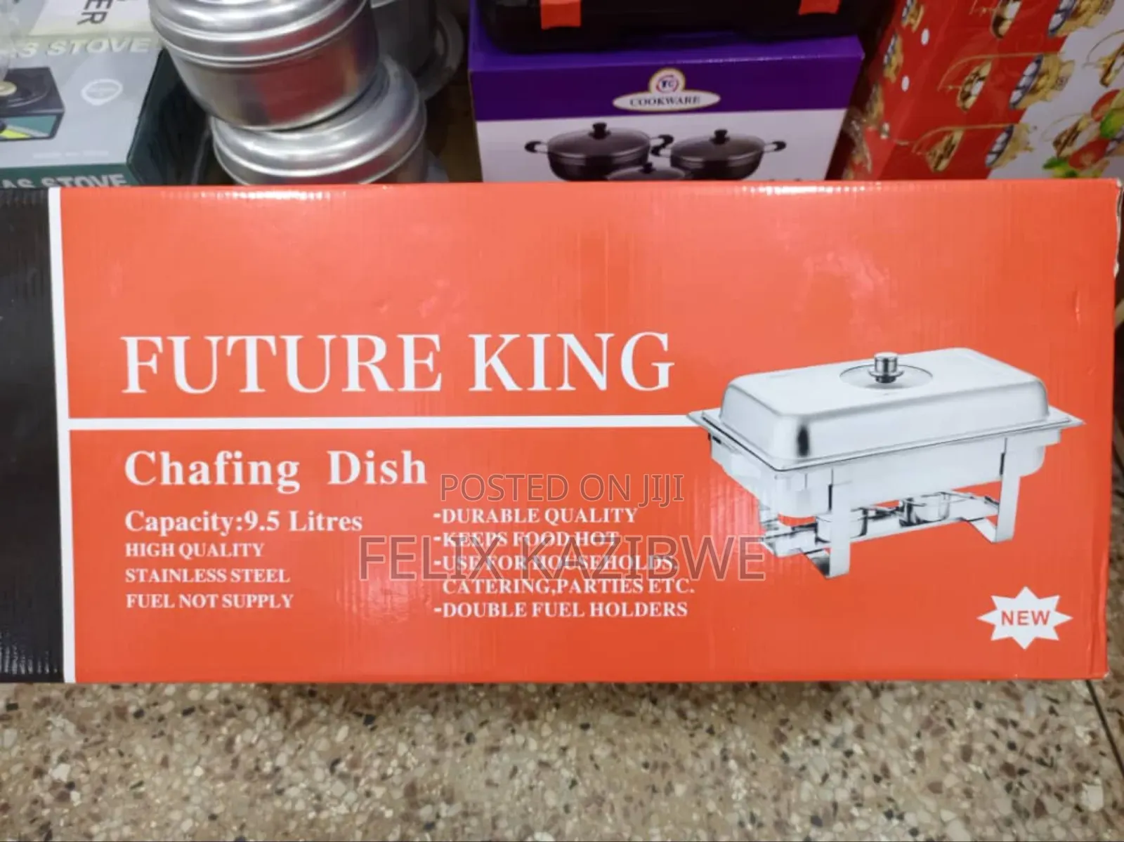 Stainless Steel Chafing Dish Set Double.