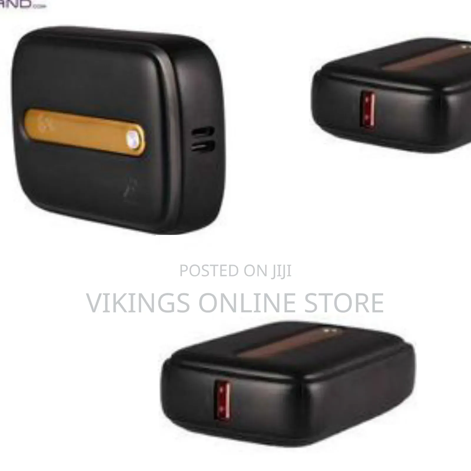 Power Bank 10000mah Pw-530 With Wireless Charging and Integrated Cable