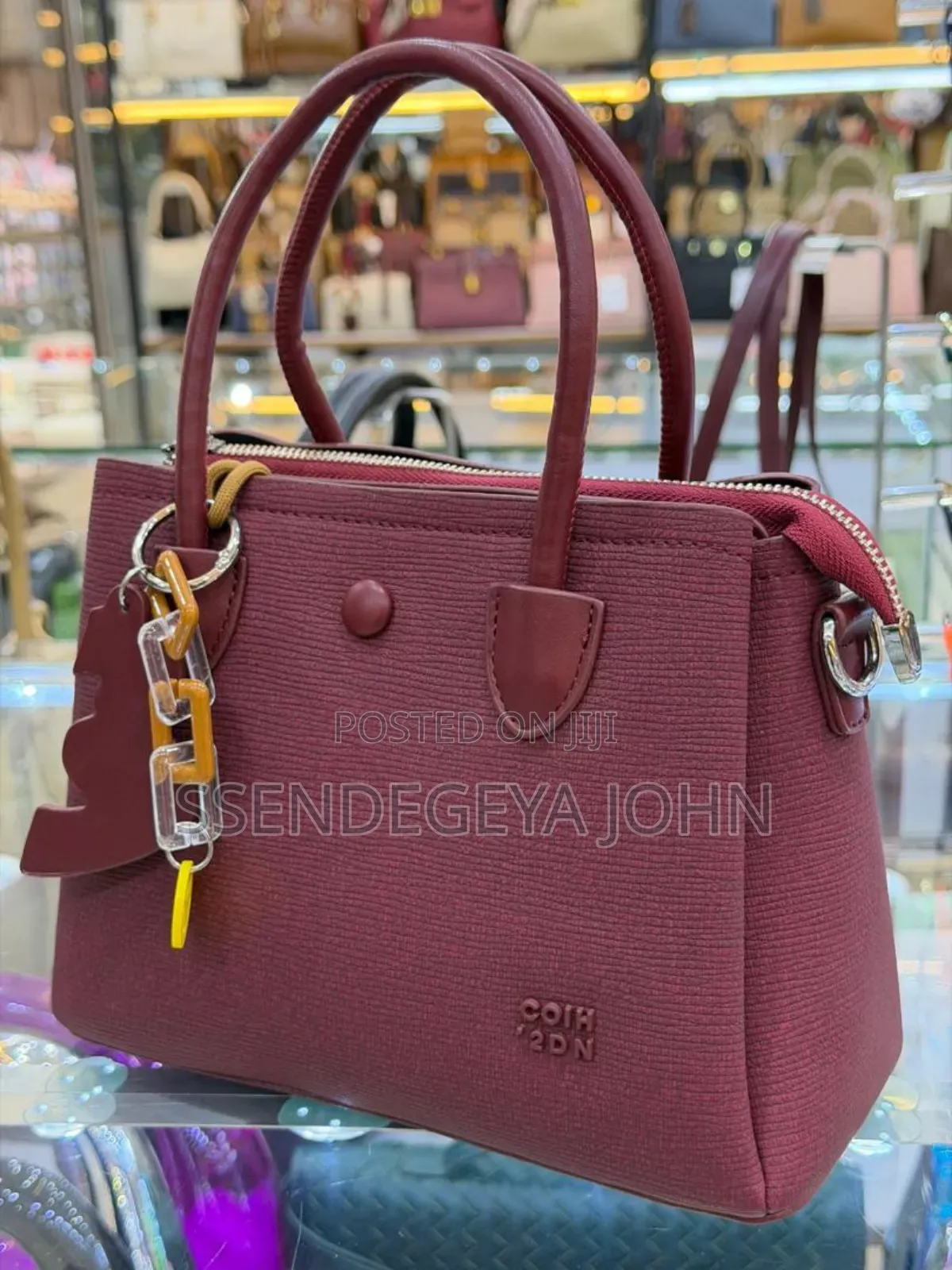 Burgundy Handbag