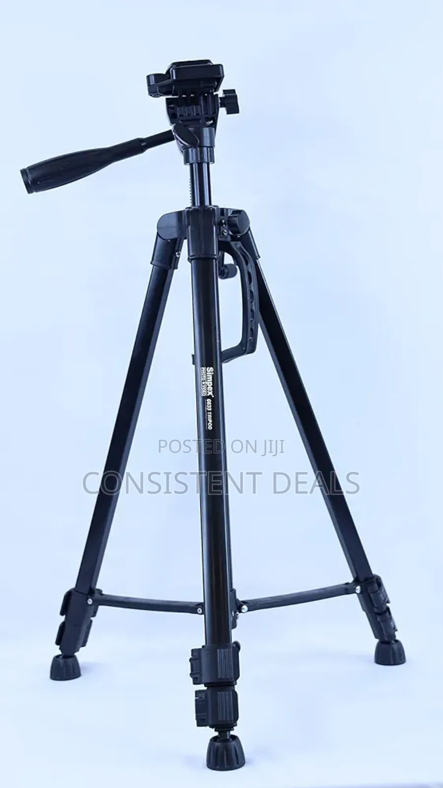 Camera Tripod 6633 With Mobile Holder for Smartphones, Cameras