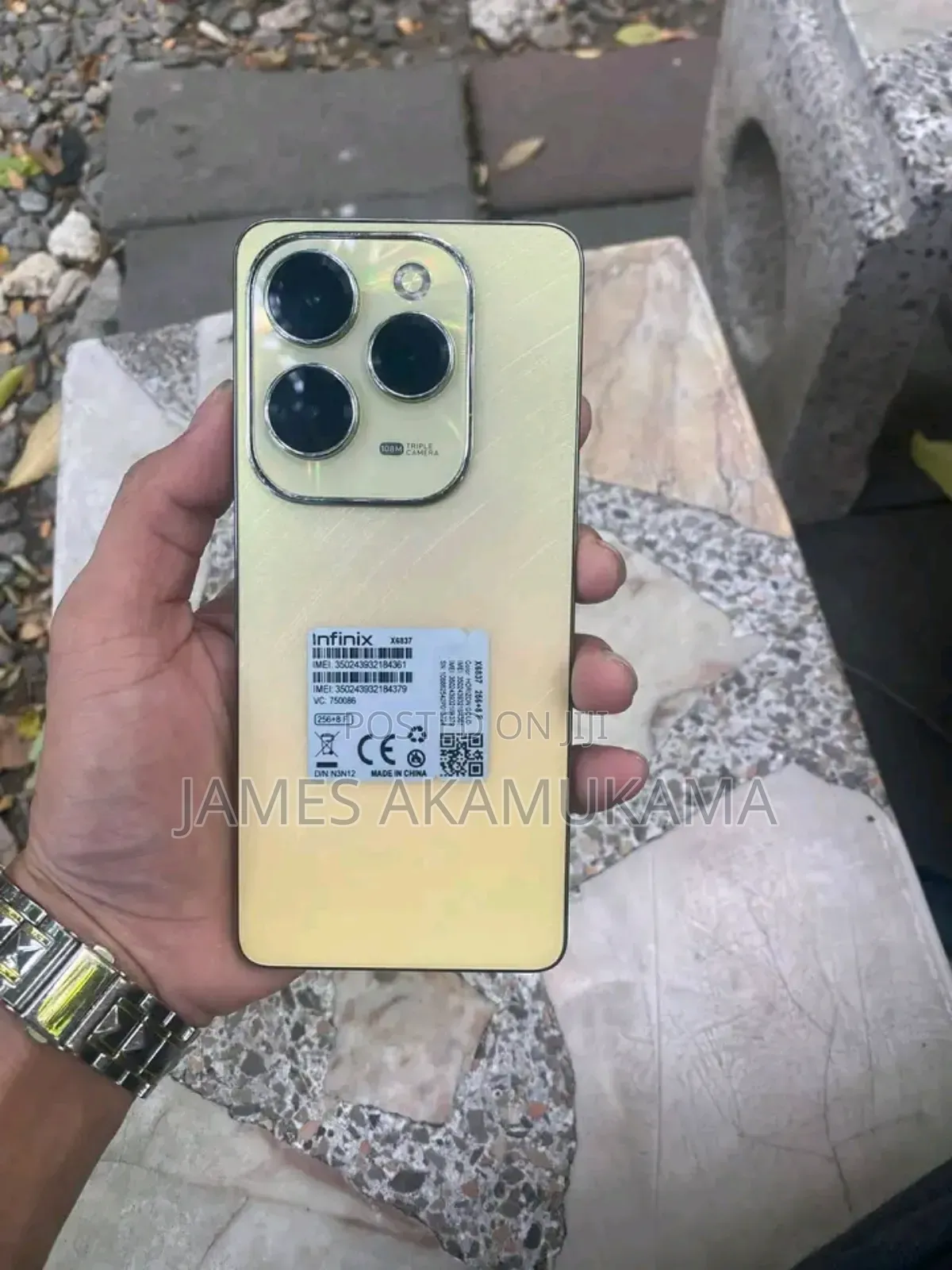 New Infinix Hot 40 Pro 256 GB Gold