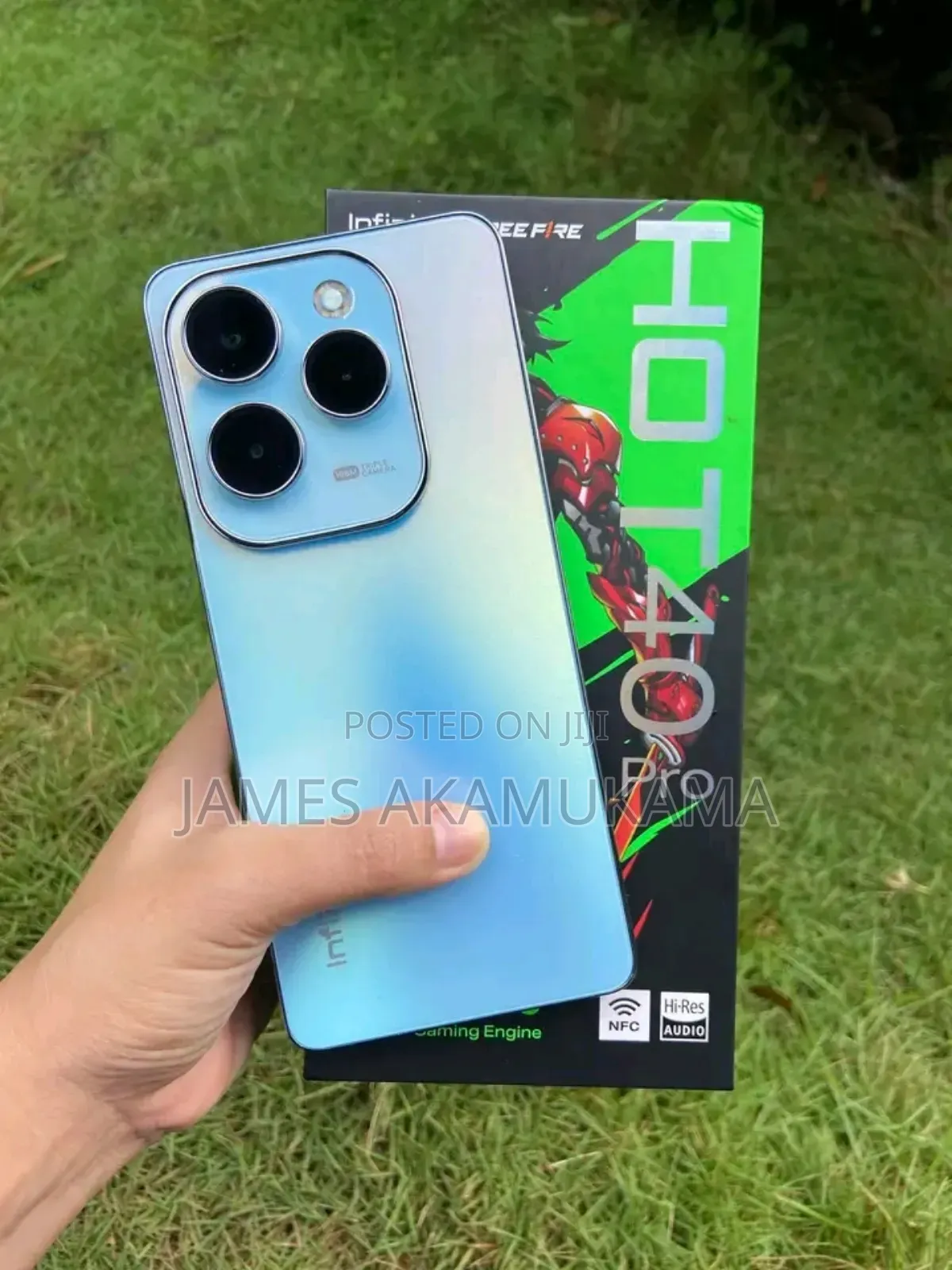 New Infinix Hot 40 Pro 256 GB Silver