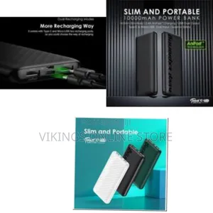 Oraimo Toast 10 Flash 10000mah 2.4a Max Fast Charging Portable