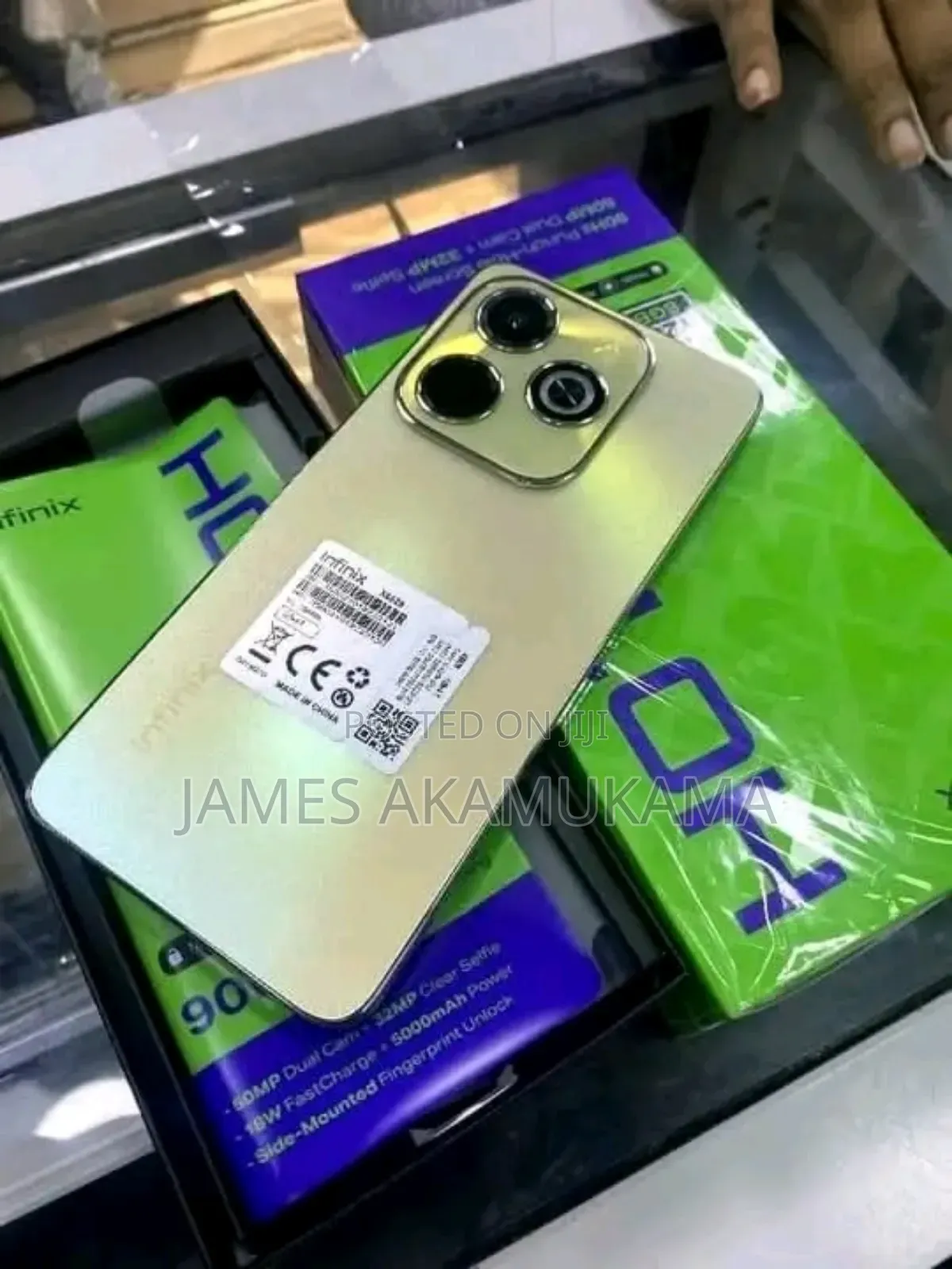 New Infinix Hot 40 Pro 256 GB Rose Gold